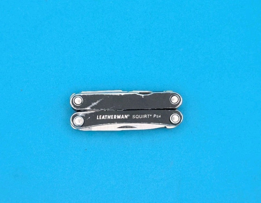 Leatherman SQUIRT PS4 Multi-Tool With Pliers Scissors Knife BLACK!
