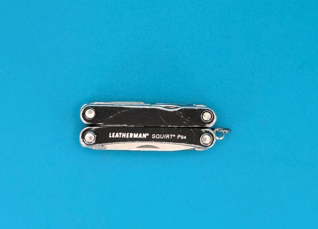 Leatherman SQUIRT PS4 Multi-Tool With Pliers Scissors Knife BLACK!