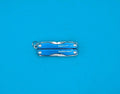 Leatherman Squirt S4 Multi-Tool, Key Ring, Retired, BLUE!