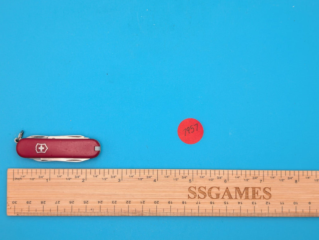 Victorinox Original MiniChamp Swiss Army Knife Multi Tool! RED!