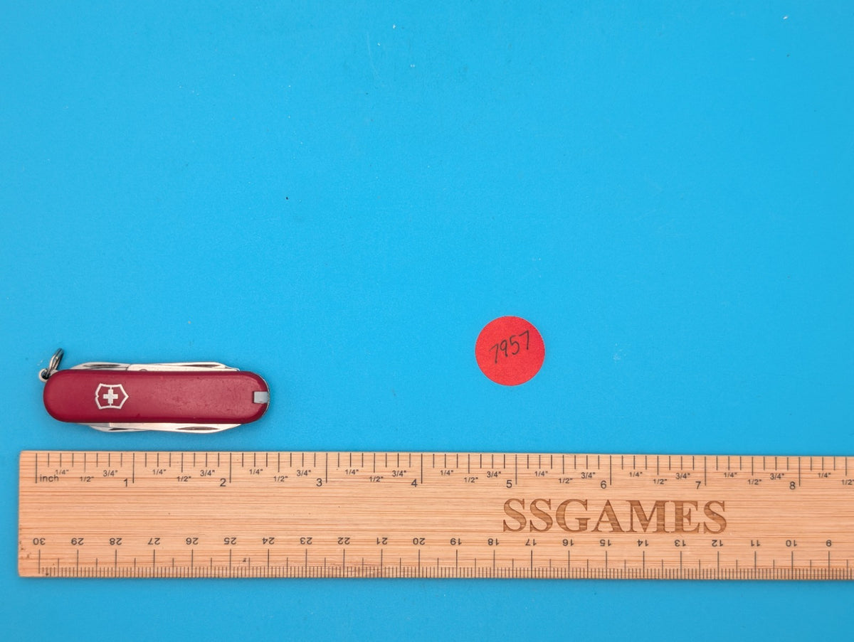 Victorinox Original MiniChamp Swiss Army Knife Multi Tool! RED!