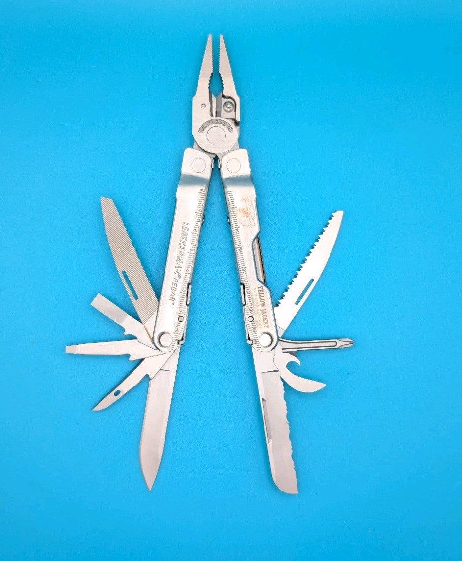 Leatherman Rebar Multi-Tool! Free Shipping! *YELLOW JACKET DRILLING*