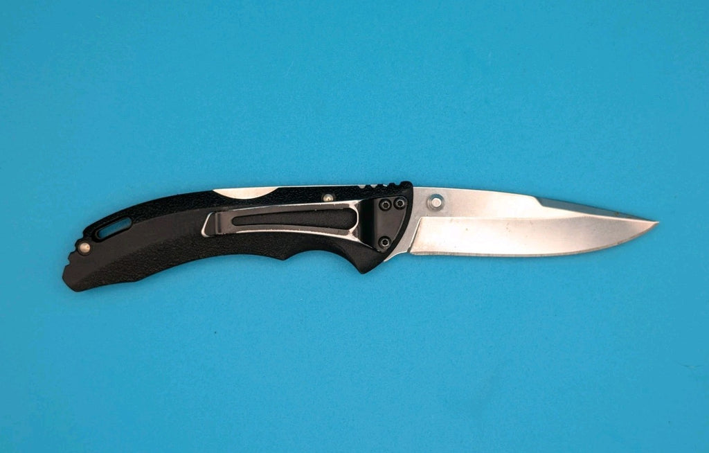 Buck USA 285 Black Lockback Folding Pocket Knife! 2023 DATE!