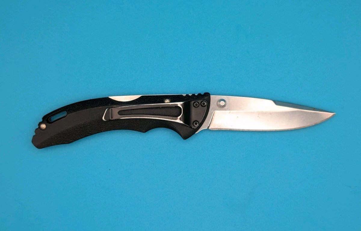 Buck USA 285 Black Lockback Folding Pocket Knife! 2023 DATE!