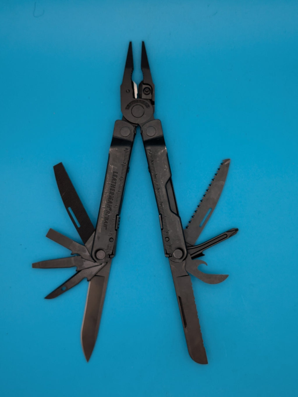Leatherman Rebar Multi-Tool! Free Shipping! BLACK OXIDE! *2023 GRANT VALENTINE*