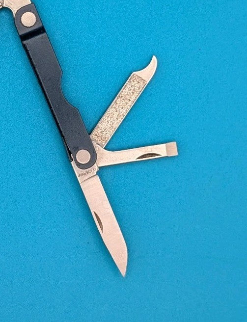 Leatherman Micra Multi-Tool, Knife, Scissors, Key Ring, Blue!
