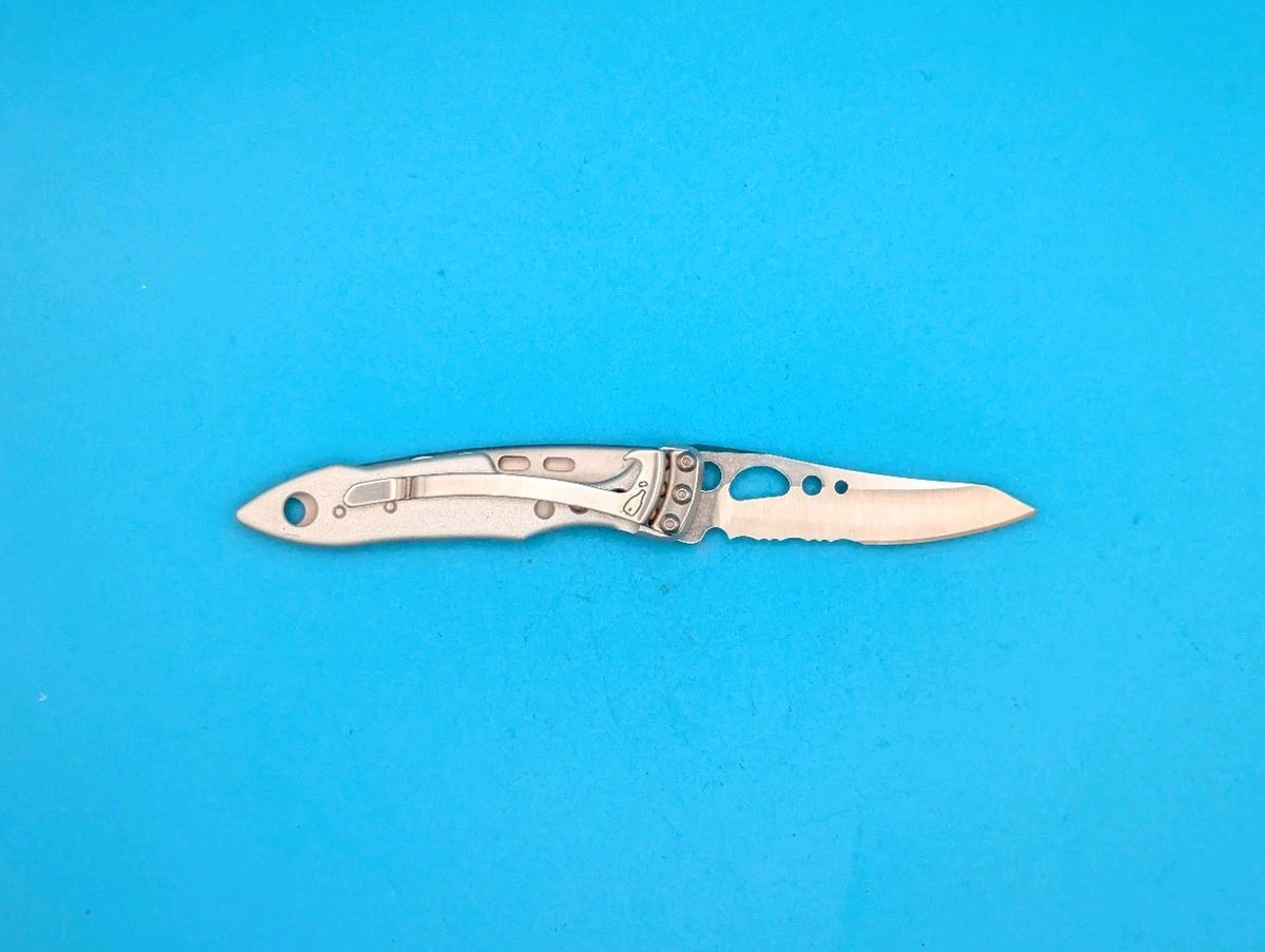 Leatherman Skeletool KBX Pocket Knife w/ Bottle Opener, SILVER!