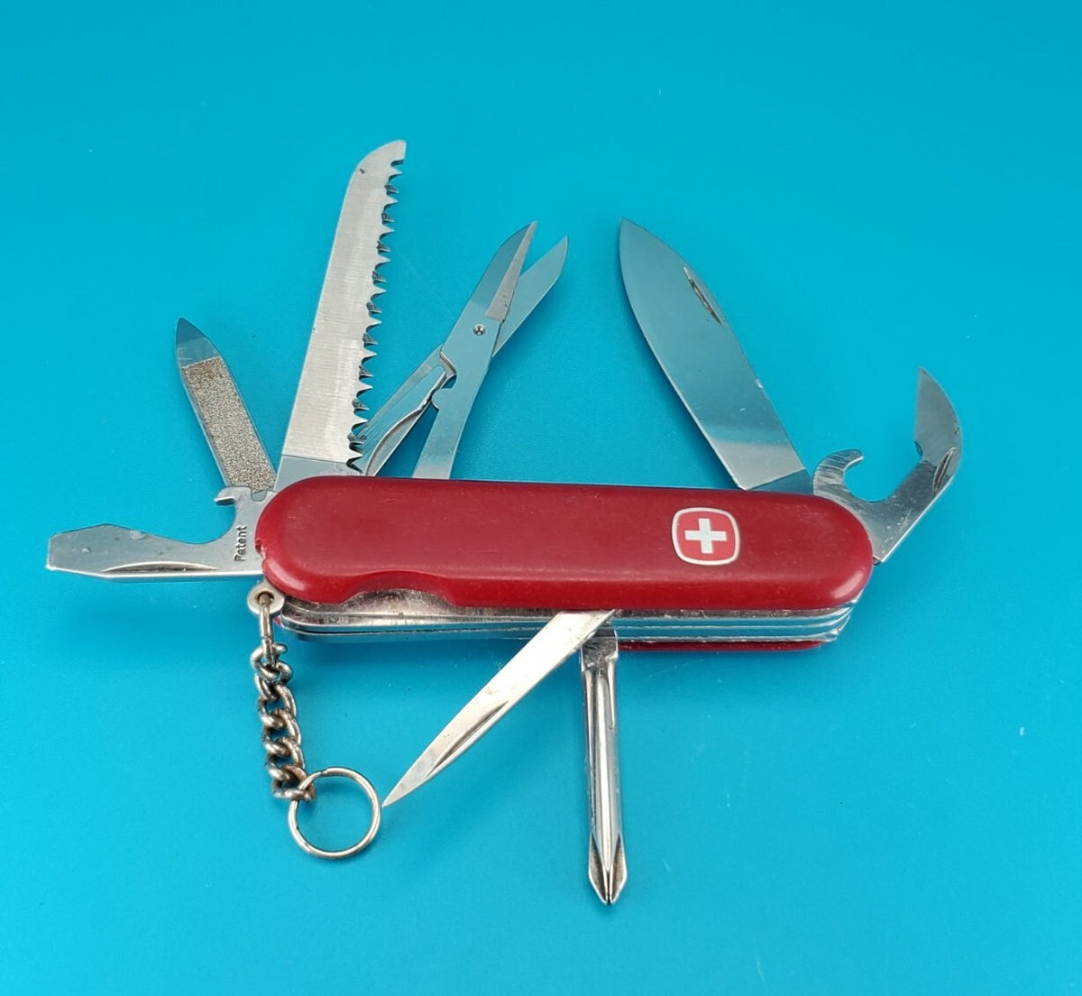 Wenger Handyman Red Swiss Army Knife Multi Tool!