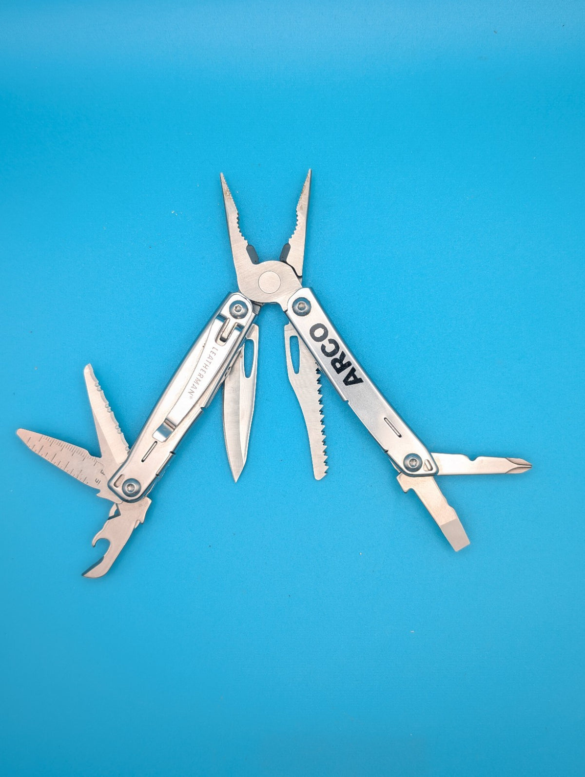 Leatherman Sidekick Multi-Tool, Knife, Pliers, Saw, Stainless! *ARCO*