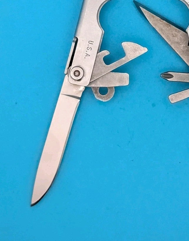 Vintage Gerber Stainless Steel Bluntnose MP400 Multi-Tool Pliers! With Sheath!