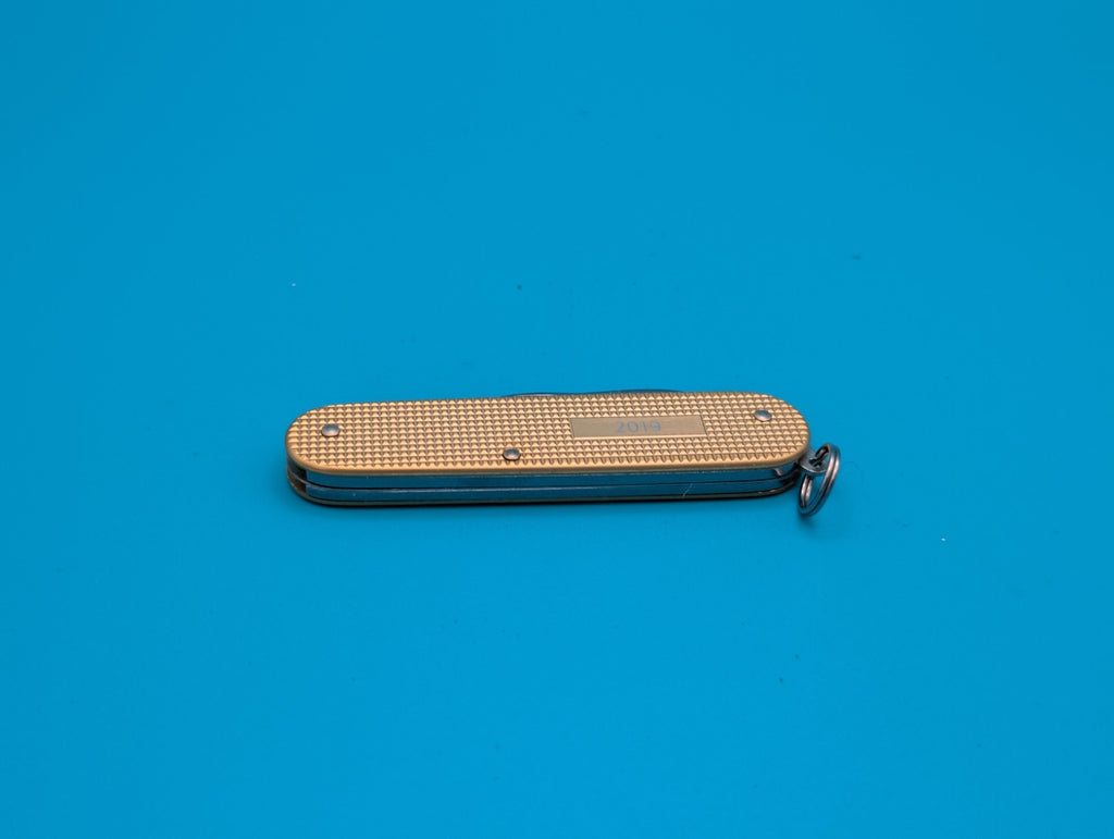Victorinox Cadet 2019 Limited Run - Gold Alox Swiss Army Knife Multi Tool!