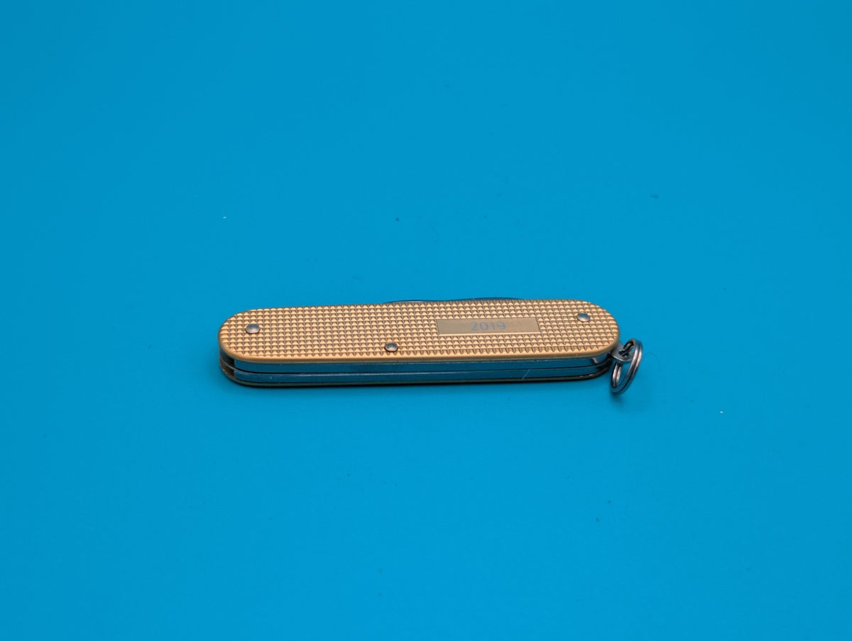 Victorinox Cadet 2019 Limited Run - Gold Alox Swiss Army Knife Multi Tool!