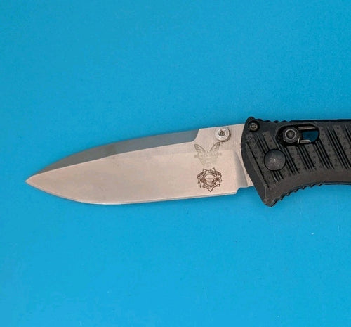 Benchmade 575-1 Mini Presidio II CPM-S30V 3.20" Satin Black CF-Elite AXIS USA