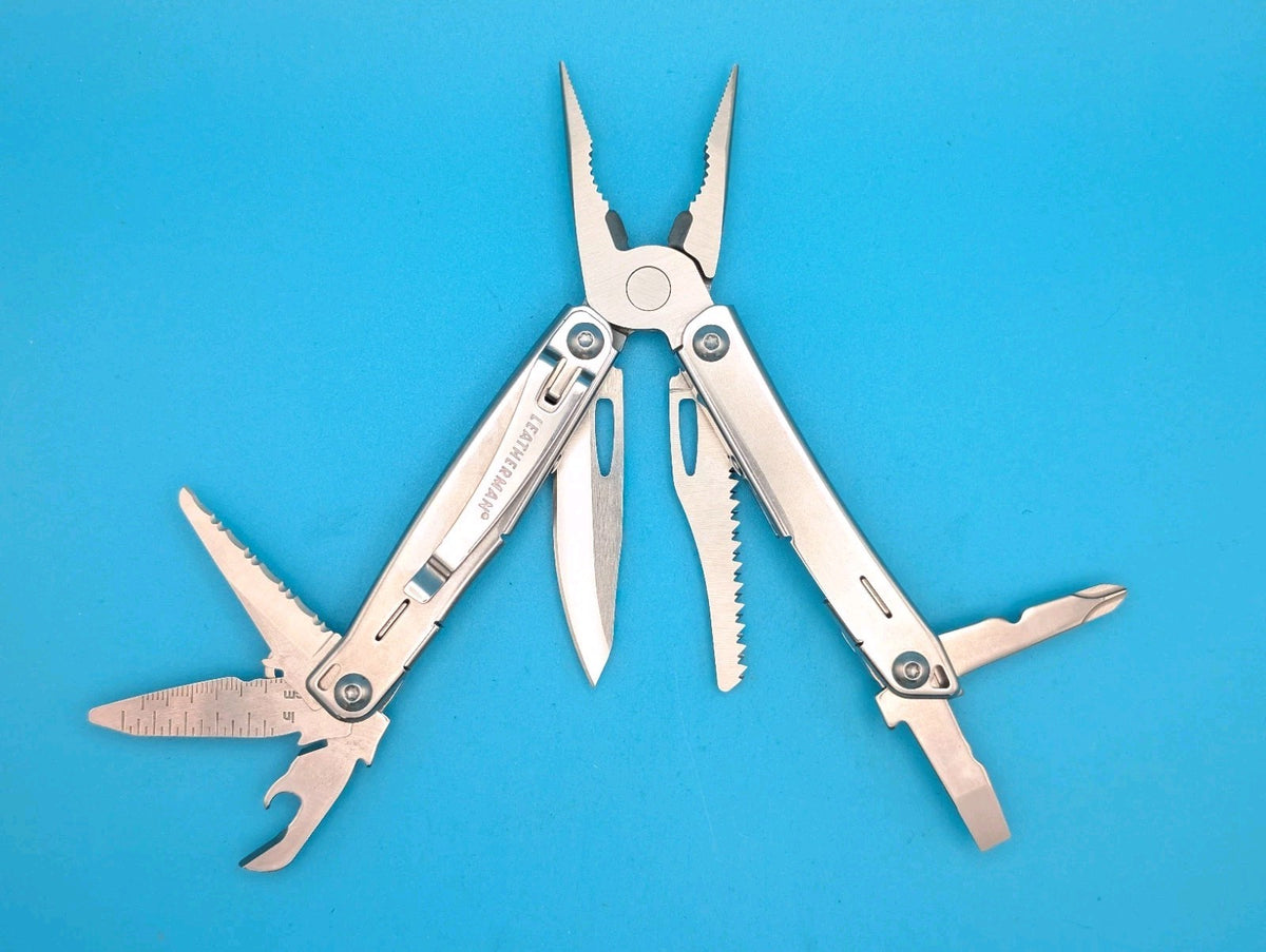 Leatherman Sidekick Multi-Tool, Knife, Pliers, Saw, Stainless! With Sheath!
