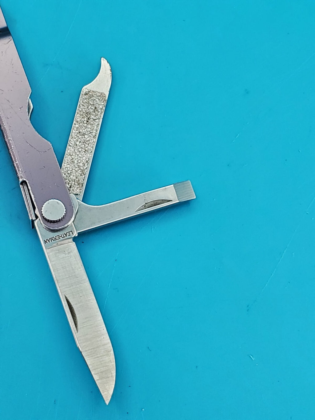 Leatherman Micra Multi-Tool, Knife, Scissors, Key Ring, Gray! GUITAR ALI THE ACE
