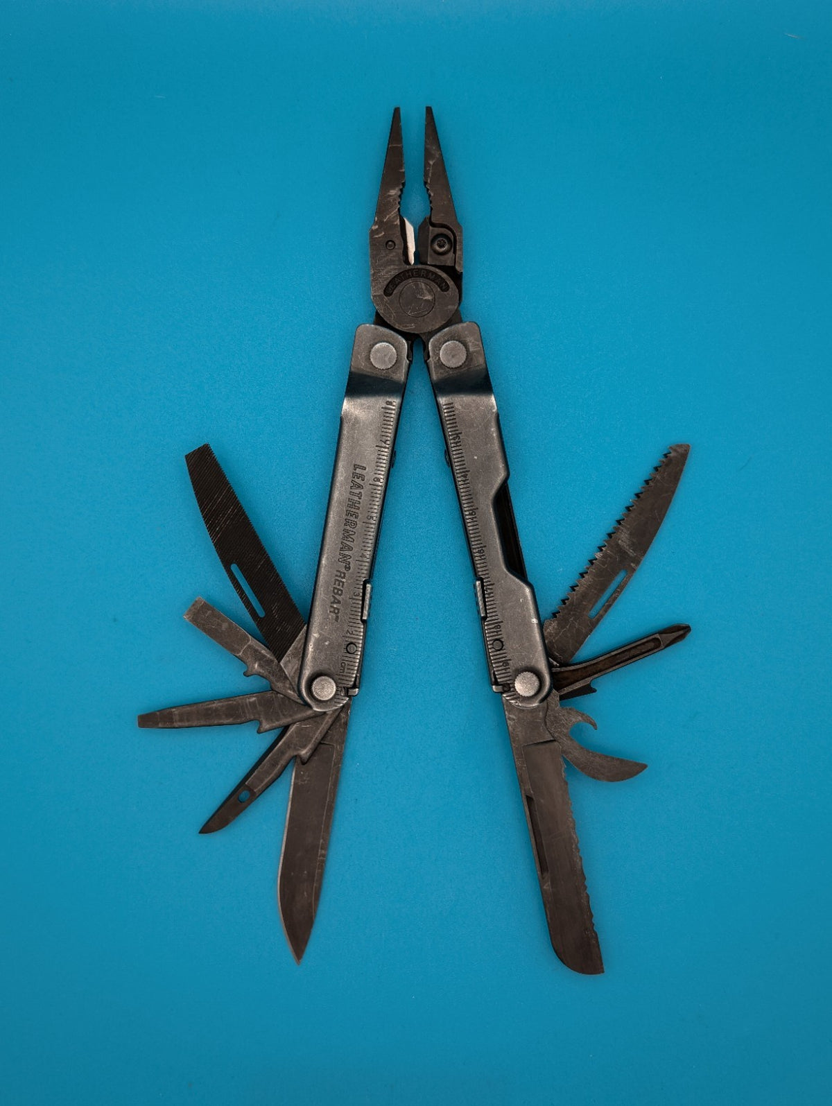 Leatherman Rebar Multi-Tool! Free Shipping! BLACK OXIDE!