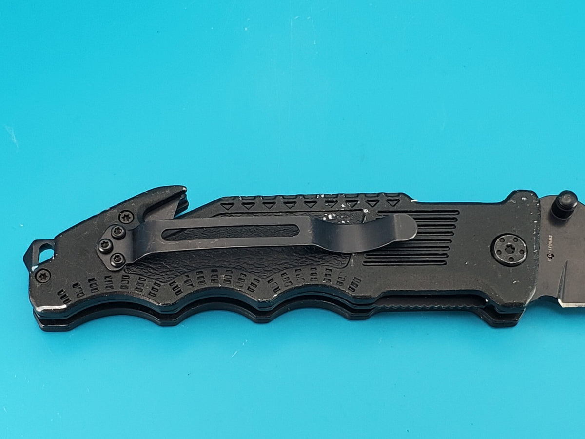 Smith & Wesson Border Guard Liner Lock Plain Edge Folding Pocket Knife!
