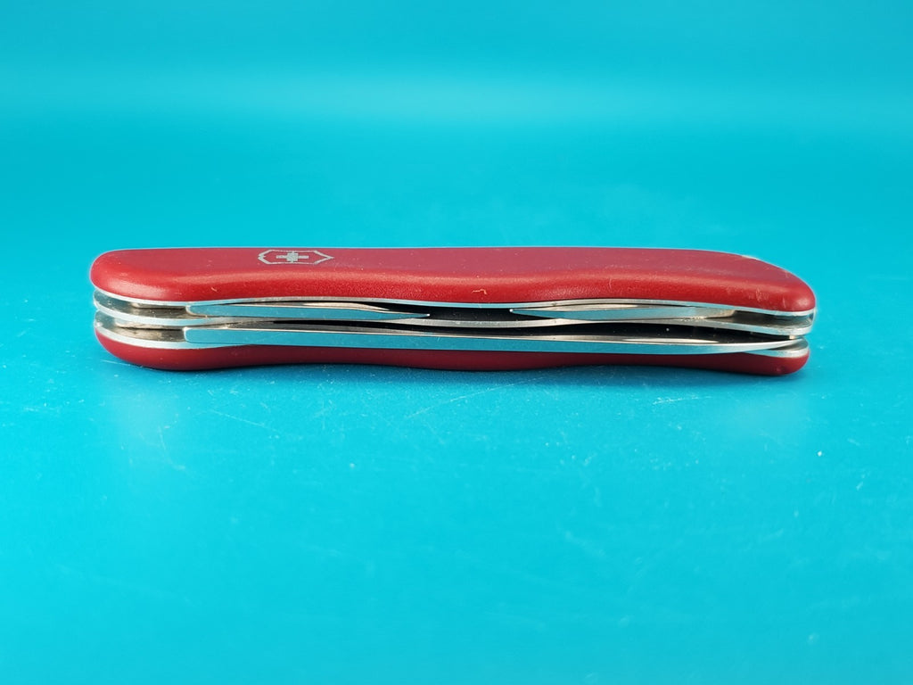 Victorinox Picnicker Red Swiss Army Knife Multi Tool! Original Slide Lock!