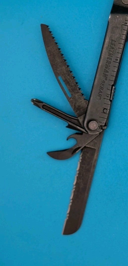 Leatherman Rebar Multi-Tool! Free Shipping! BLACK OXIDE!