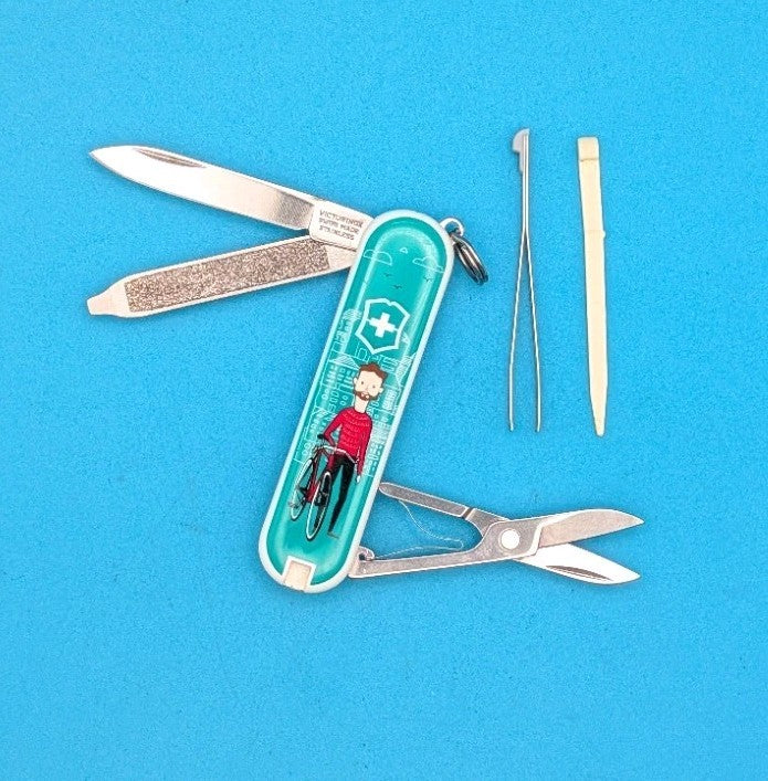 Victorinox Classic 2015 Limited Edition "Ride Your Bike" Swiss Army Knife!