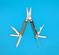 Leatherman Micra Multi-Tool, Knife, Scissors, Key Ring, Spruce!