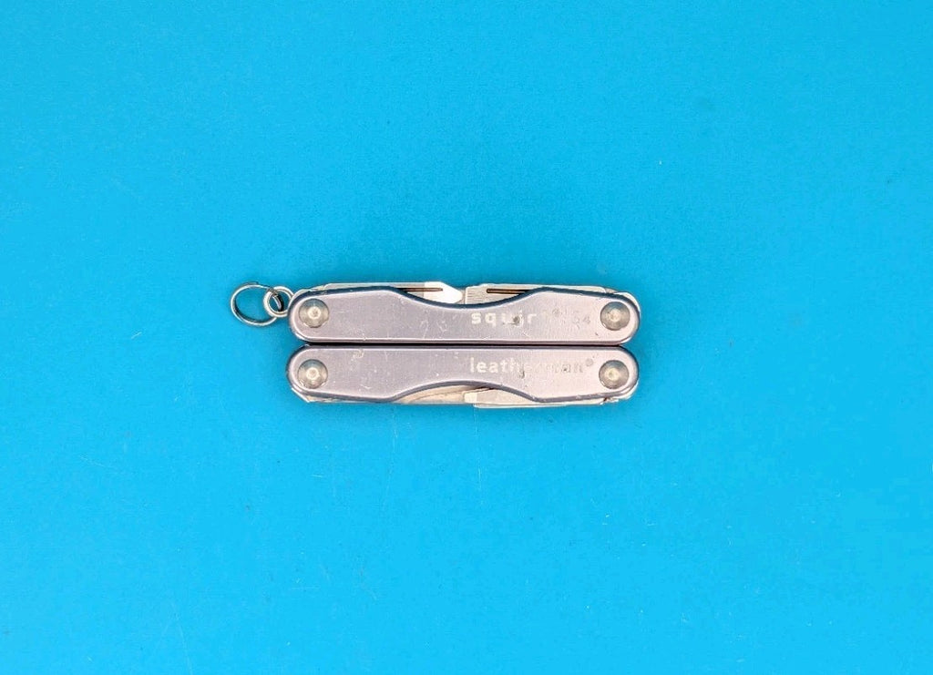 Leatherman Squirt S4 Multi-Tool, Key Ring, Retired, GRAY!