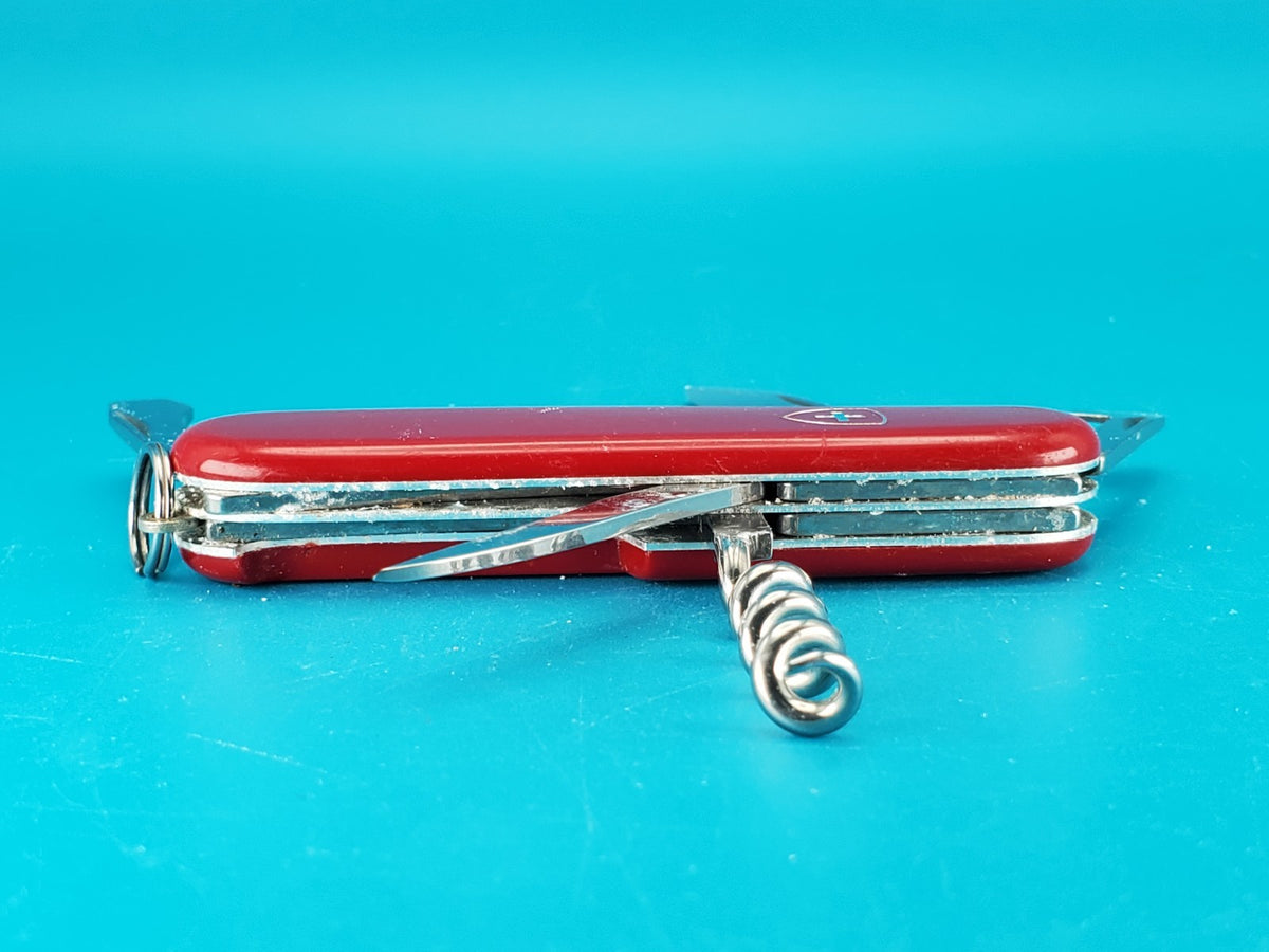 Vintage Victorinox Economy Recruit Swiss Army Knife Multi Tool, 84mm