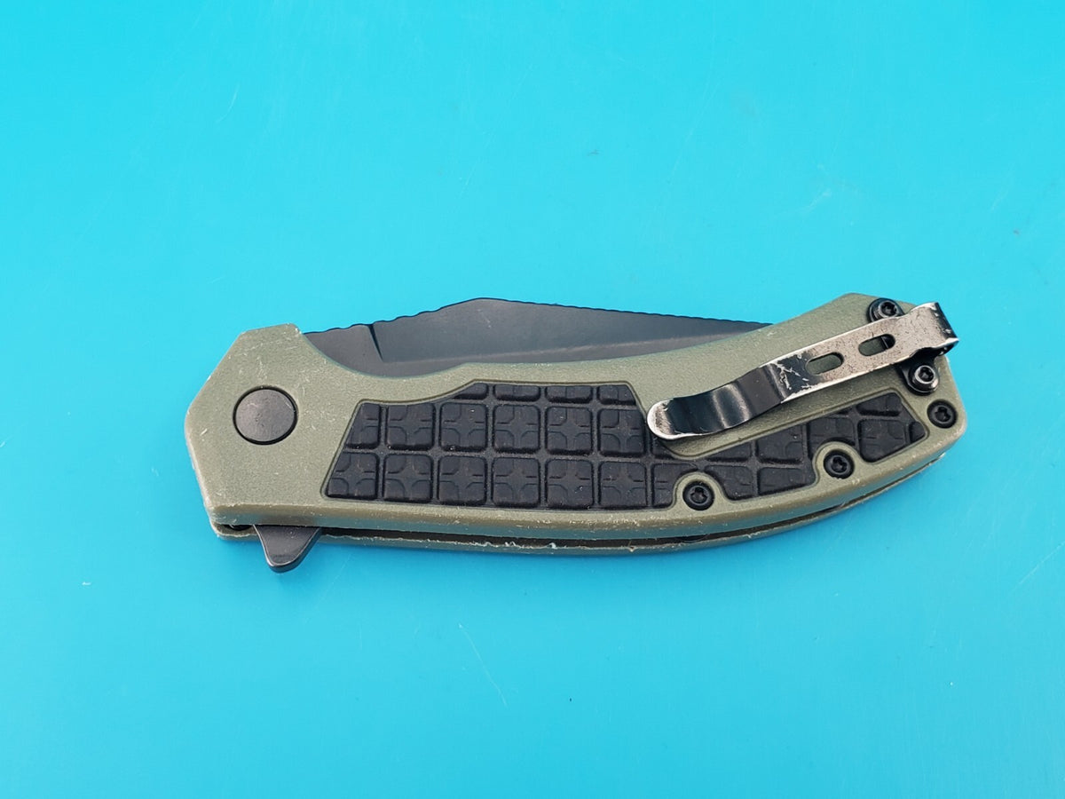Kershaw 8760 Faultline Liner Lock Plain Edge Flipper Knife!