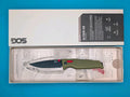 SOG Altair XR Field Green Stone Blue CRYO 154CM Folding Knife NEW