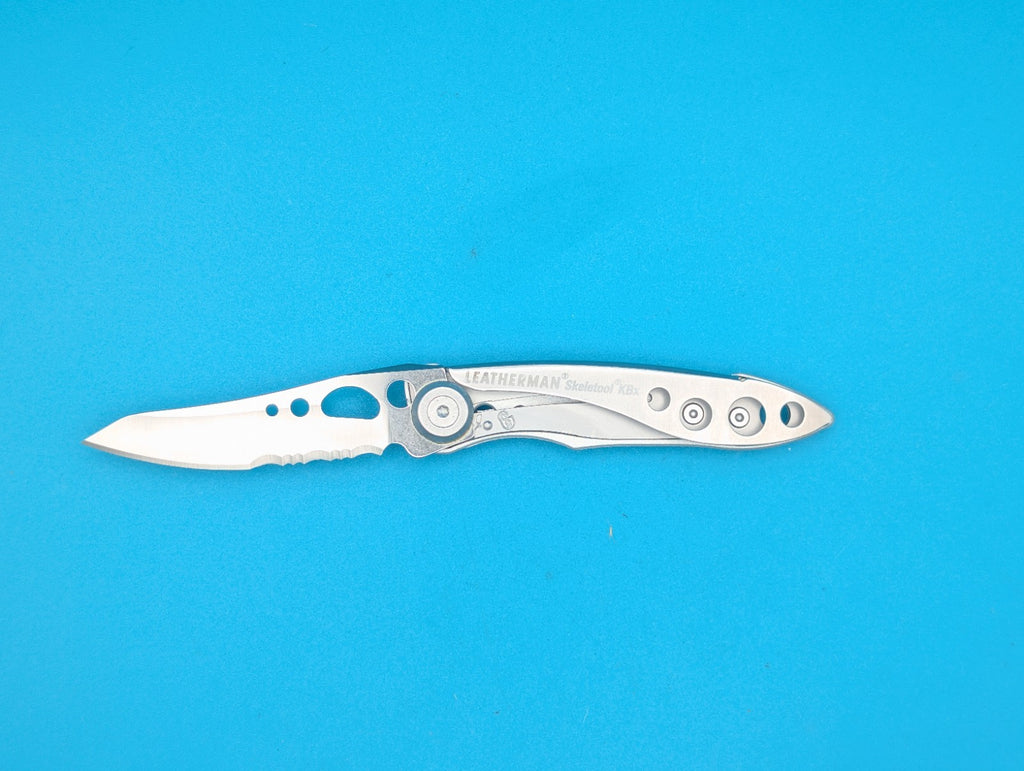 Leatherman Skeletool KBX Pocket Knife w/ Bottle Opener, SILVER!