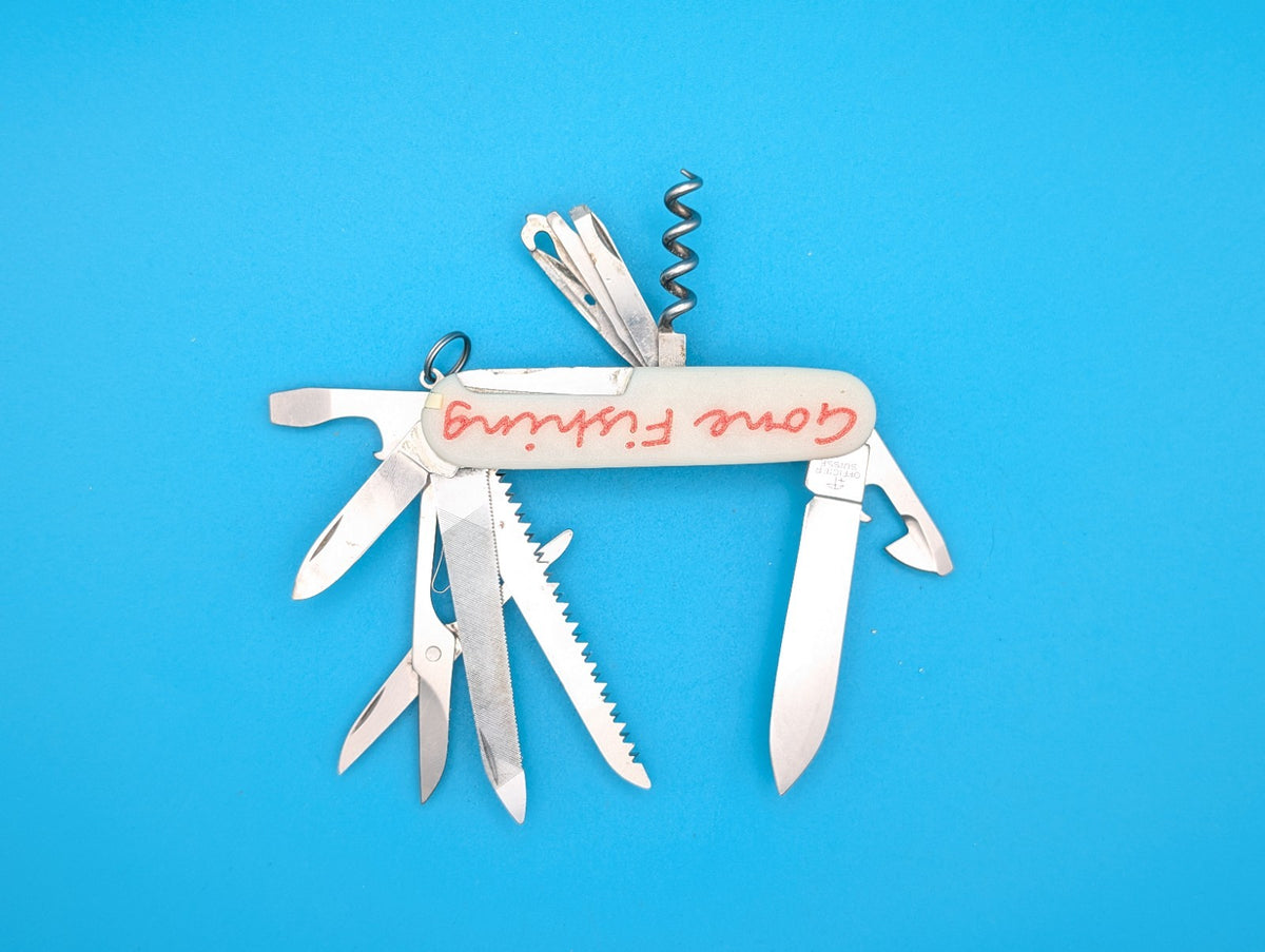 Custom Victorinox Ranger Glow in the Dark Knife Multi-Tool!