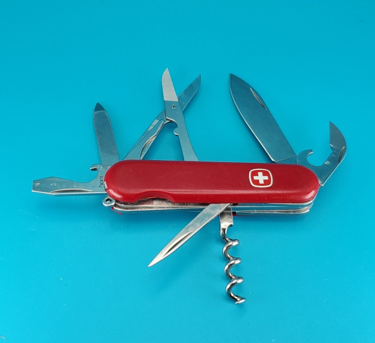 Wenger Traveler Red Swiss Army Knife Multi Tool!
