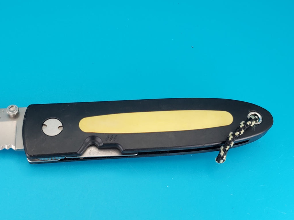 Buck CrossLock 180 RR – River Rafter Serrated Edge Liner Lock Pocket Knife!