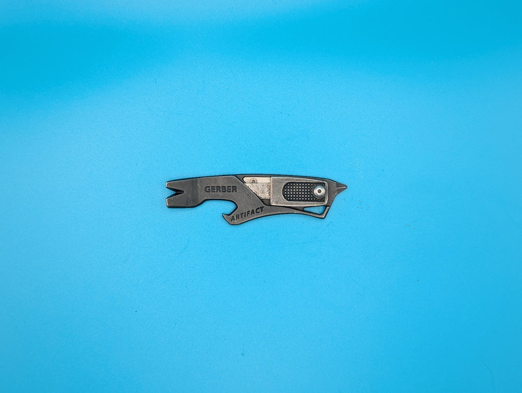 Gerber Artifact Pocket Knife Multi-Tool Pry Bar #11 Blade Liner Lock EDC