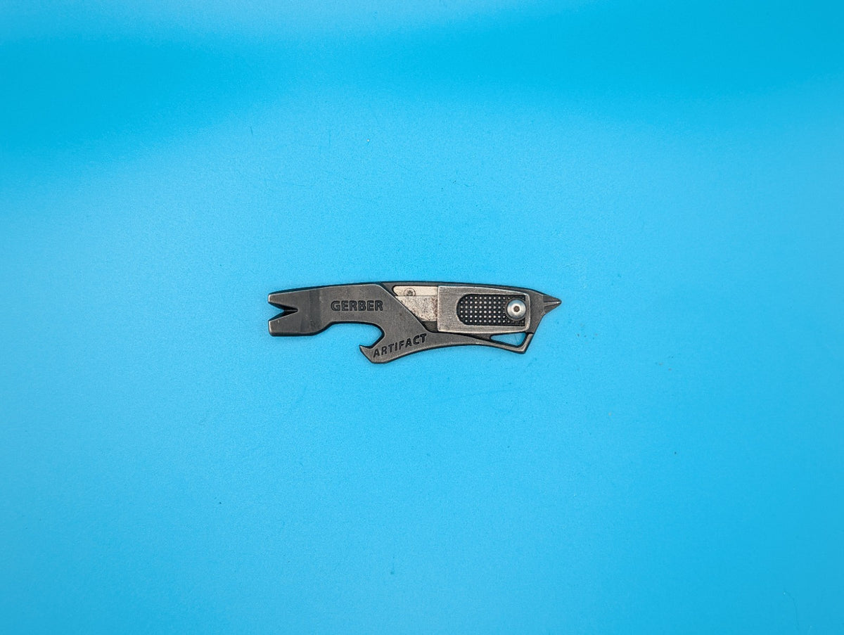 Gerber Artifact Pocket Knife Multi-Tool Pry Bar #11 Blade Liner Lock EDC
