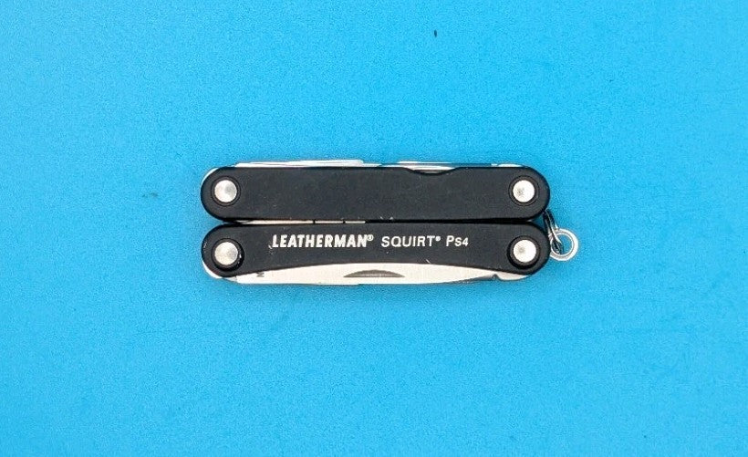 Leatherman SQUIRT PS4 Multi-Tool With Pliers Scissors Knife BLACK!