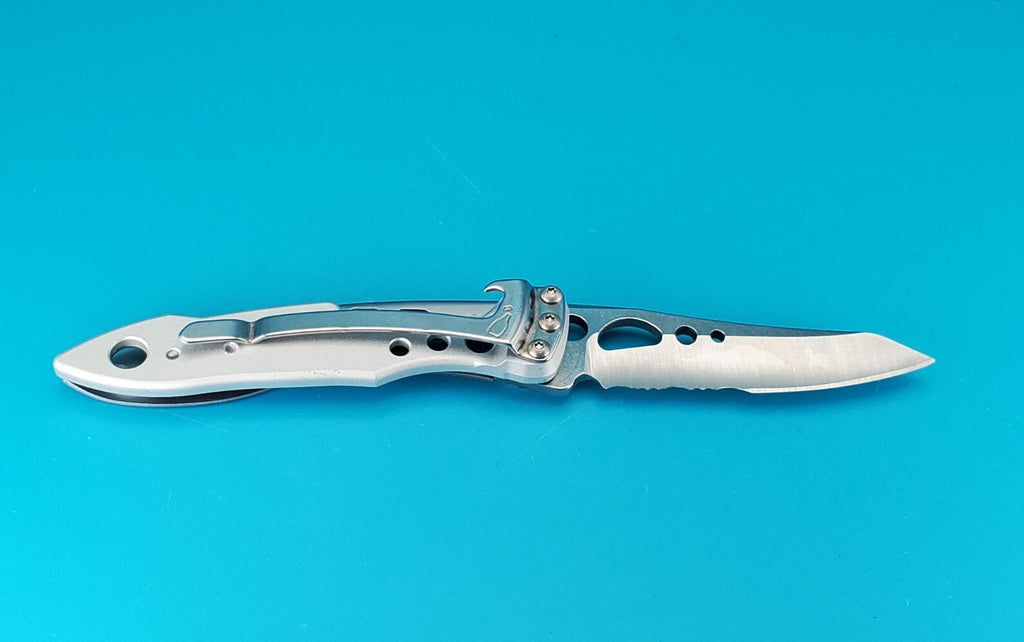Leatherman Skeletool KBX Pocket Knife w/ Bottle Opener, SILVER!