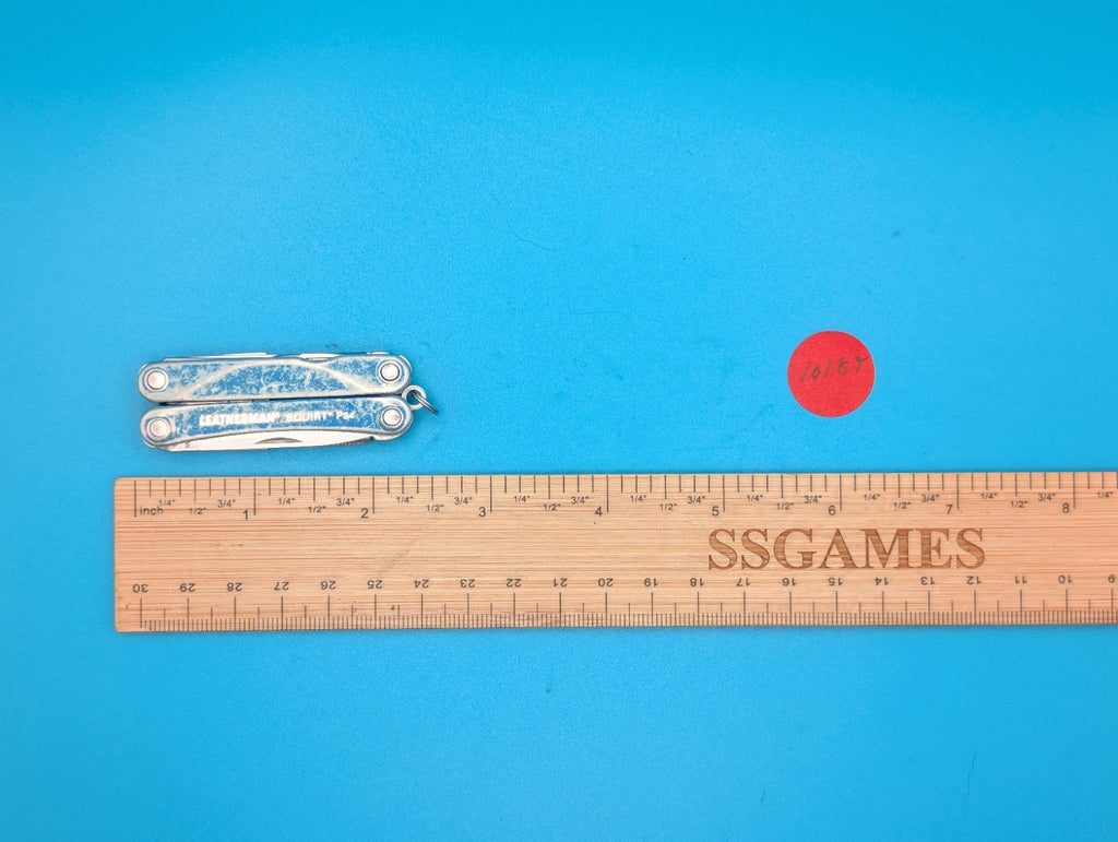 Leatherman SQUIRT PS4 Multi-Tool With Pliers Scissors Knife BLUE!