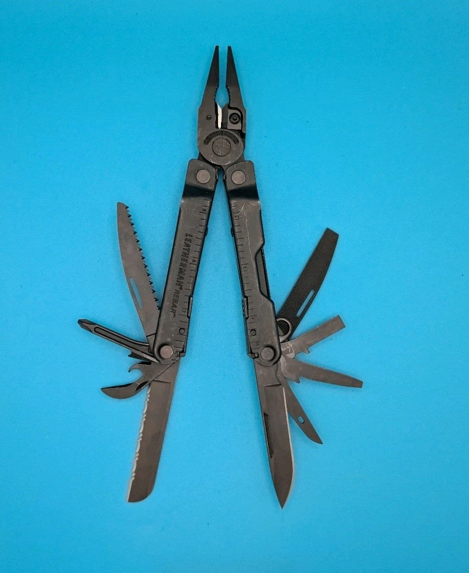 Leatherman Rebar Multi-Tool, Black Oxide with Sheath