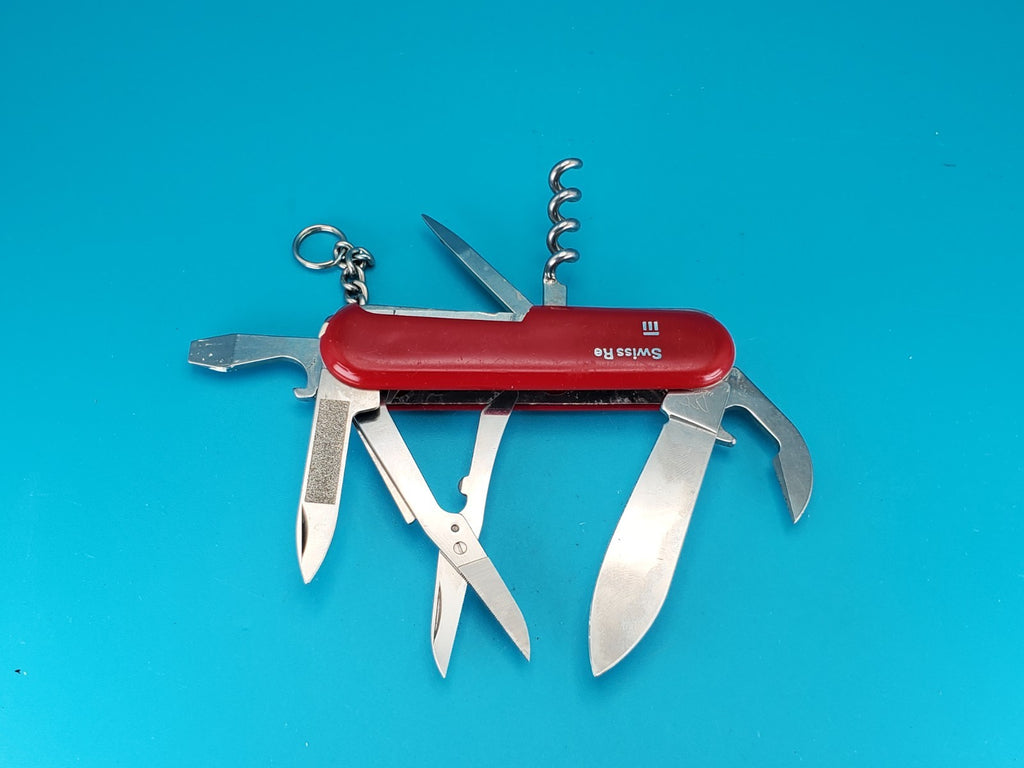 Wenger Traveler Red Swiss Army Knife Multi Tool!