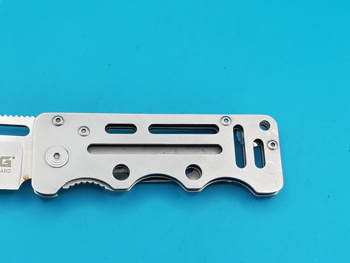 SOG Cash Card Frame Lock Knife Stainless Steel Money Clip!