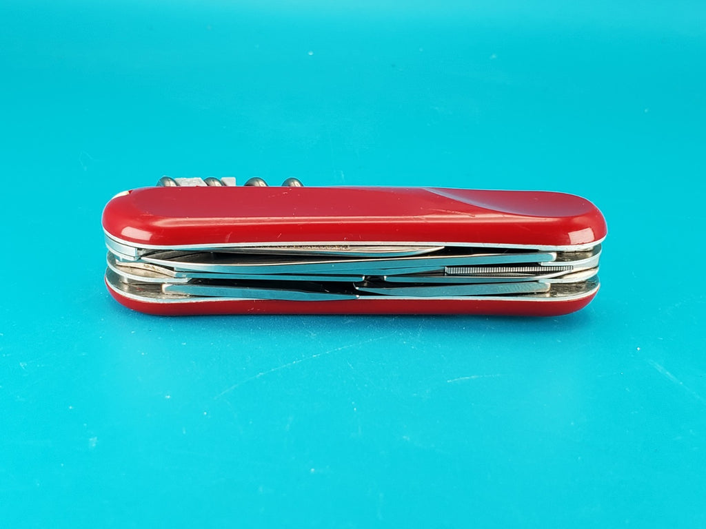 Victorinox Delemont Evo S14 Swiss Army Knife Multi Tool! 85mm Red