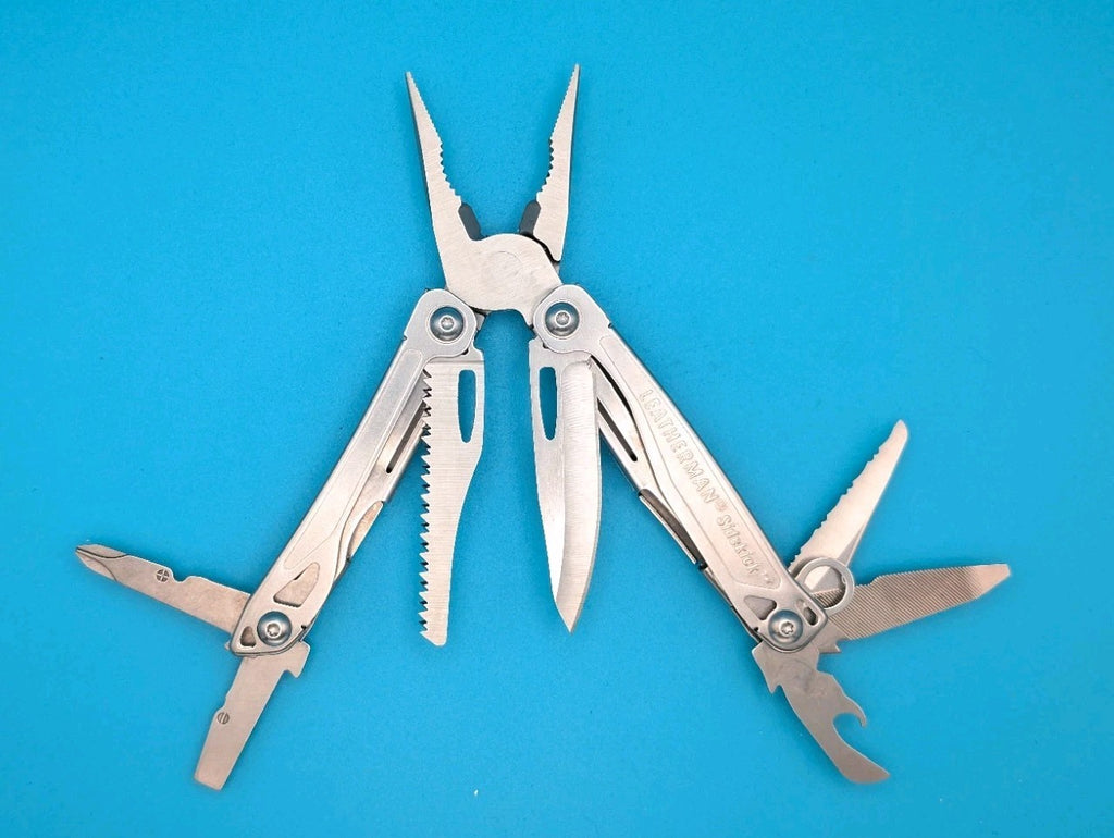 Leatherman Sidekick Multi-Tool, Knife, Pliers, Saw, Stainless! With Sheath!