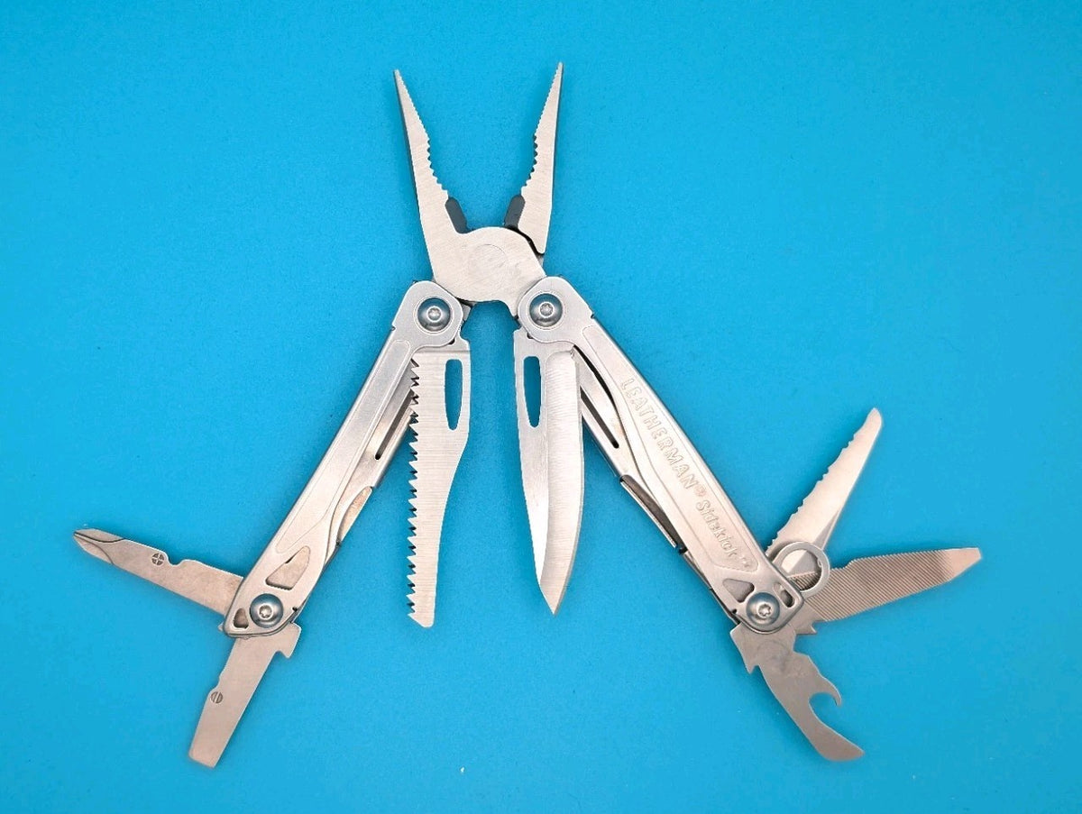 Leatherman Sidekick Multi-Tool, Knife, Pliers, Saw, Stainless! With Sheath!