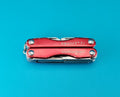 Leatherman Squirt P4 Multi-Tool, Key Ring, Retired, RED!