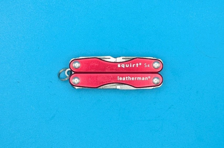 Leatherman "Squirt S4" Stainless Steel Multi Tool - RED!