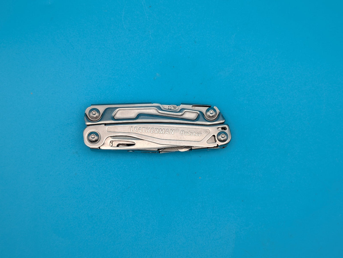 Leatherman Bolster 13 Tool Stainless Steel Multi-Tool! With Sheath!