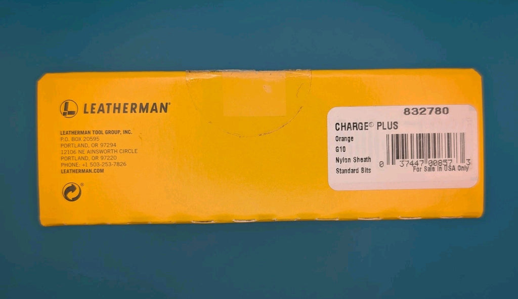 Leatherman Charge+ Orange G10 S30V Multi-Tool, USA, 2021 Production Date