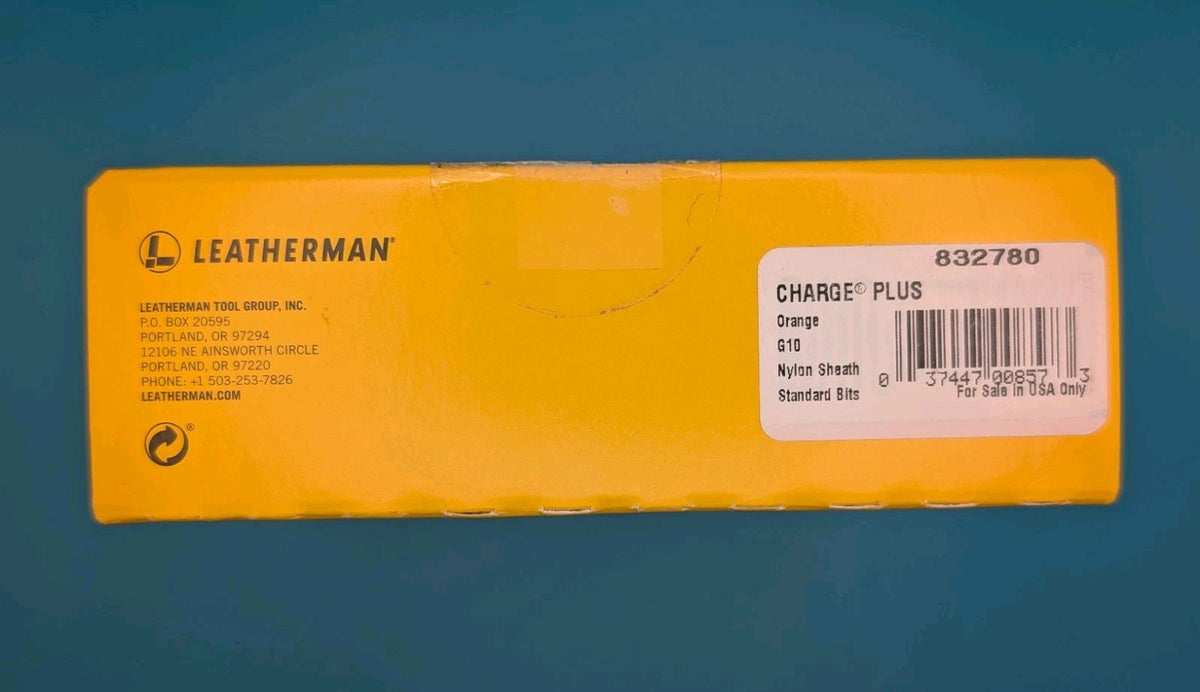 Leatherman Charge+ Orange G10 S30V Multi-Tool, USA, 2021 Production Date