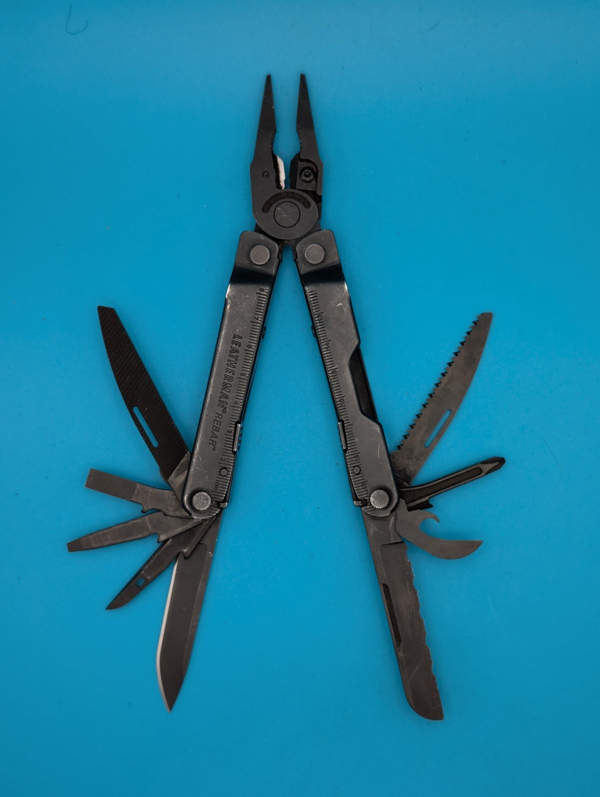 Leatherman Rebar Multi-Tool! Free Shipping! BLACK OXIDE!